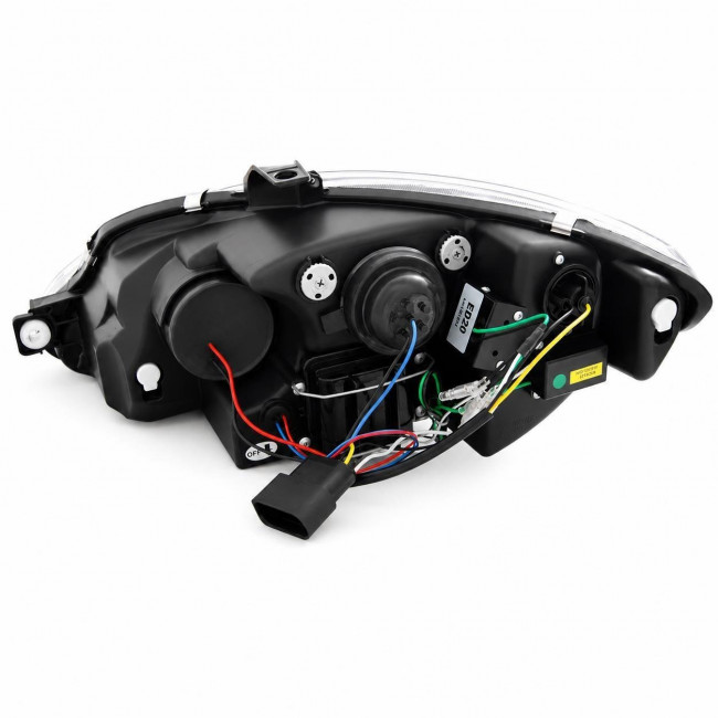 Φώτα Ημέρας Μπροστινά Φανάρια LED Seat Leon (1P) / Altea - Facelift (2009-2012) - Μαύρο - 2 Τεμ.