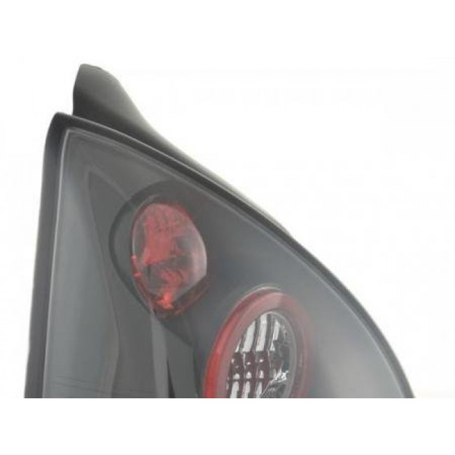 Πίσω Φανάρια Citroen C2 (11.03-2010) - Look Lexus - Μαύρο - 2 Τμχ.