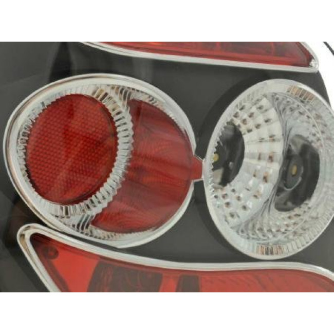 Πίσω Φανάρια Ford Fiesta Mk3 3-Πορτό Μαύρο - 2 Τμχ.