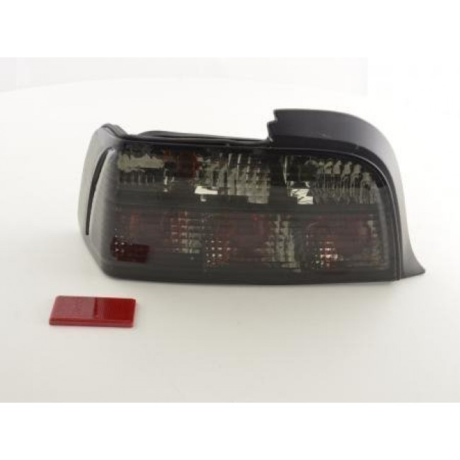 Πίσω Φανάρια BMW Σειρά 3 Coupe E36 Μαύρο - 2 Τμχ.