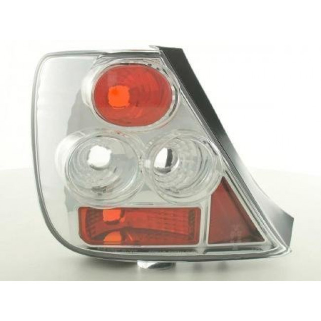 Πίσω Φανάρια Honda Civic 3 Χρώμιο - 2 Τμχ.