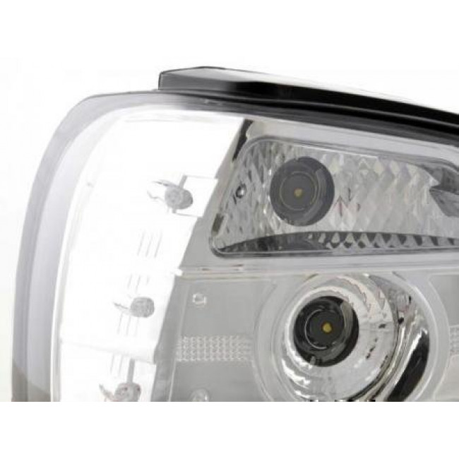 Πίσω Φανάρια VW Polo 6N Λευκό Κόκκινο - 2 Τμχ.