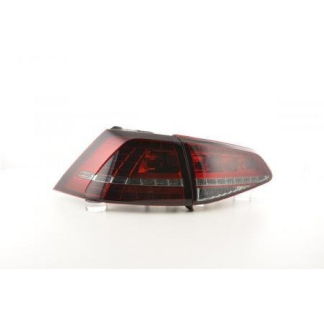 Πίσω Φανάρια LED VW Golf 7 Φιμέ Κόκκινο - 2 Τμχ.