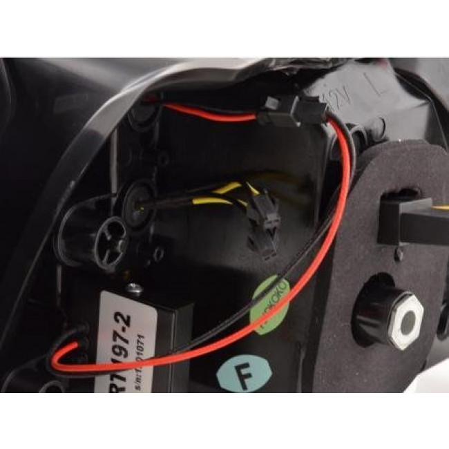 Πίσω Φανάρια LED VW Golf 7 Φιμέ Κόκκινο - 2 Τμχ.