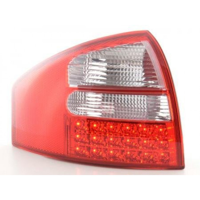 Πίσω Φανάρια LED Audi A6 Sedan 4B Μαύρο Κόκκινο - 2 Τμχ.