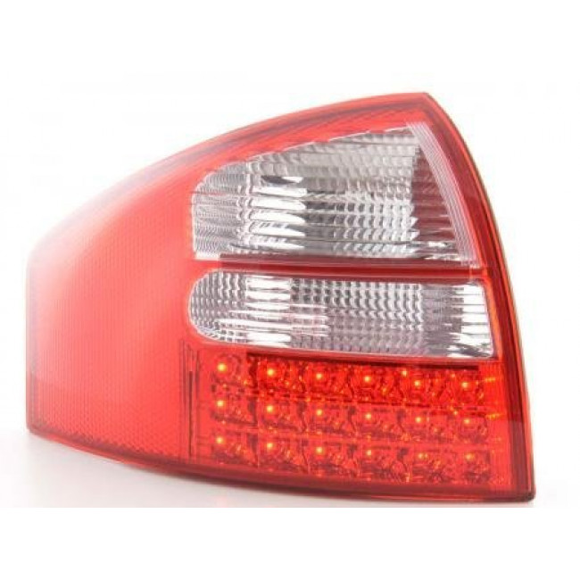Πίσω Φανάρια LED Audi A6 Sedan 4B Μαύρο Κόκκινο - 2 Τμχ.