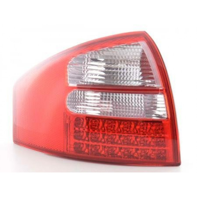 Πίσω Φανάρια LED Audi A6 Sedan 4B Μαύρο Κόκκινο - 2 Τμχ.
