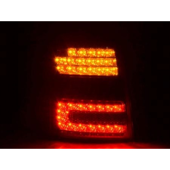 Πίσω Φανάρια LED Audi A6 Avant 4B Μαύρο Κόκκινο - 2 Τμχ.