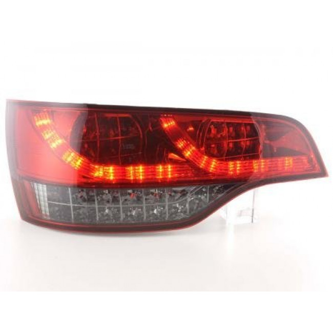 Πίσω Φανάρια LED Audi Q7 4L Μαύρο Κόκκινο - 2 Τμχ.