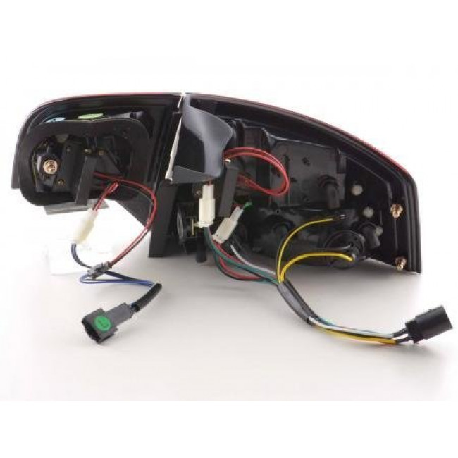 Πίσω Φανάρια LED Audi A4 Sedan 8E Μαύρο Κόκκινο - 2 Τμχ.