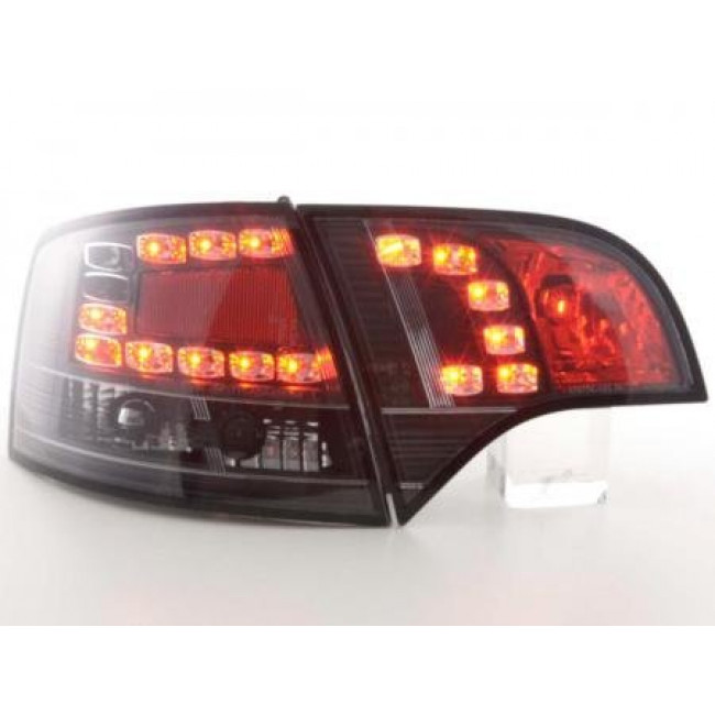 Πίσω Φανάρια LED Audi A4 Avant 8E Μαύρο - 2 Τμχ.