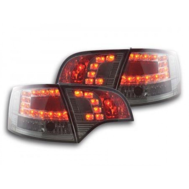 Πίσω Φανάρια LED Audi A4 Avant 8E Μαύρο - 2 Τμχ.