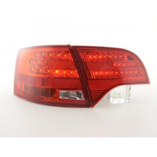 Πίσω Φανάρια LED Audi A4 Avant 8E Λευκό Κόκκινο - 2 Τμχ.