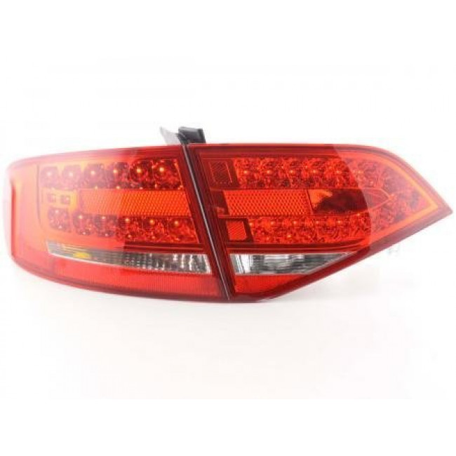 Πίσω Φανάρια LED Audi A4 B8 8K Sedan Λευκό Κόκκινο - 2 Τμχ.