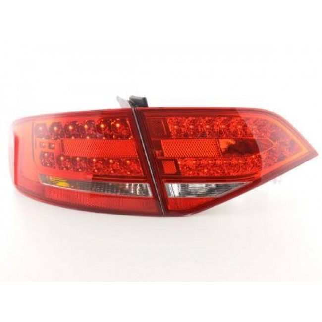 Πίσω Φανάρια LED Audi A4 B8 8K Sedan Λευκό Κόκκινο - 2 Τμχ.