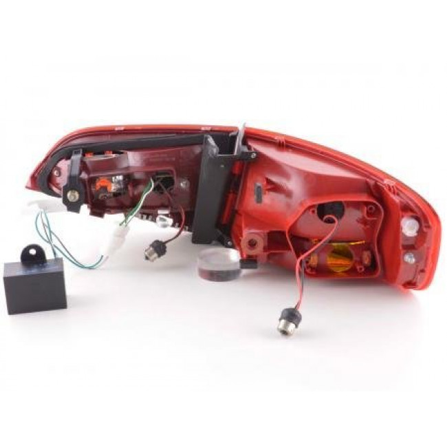 Πίσω Φανάρια LED Audi A4 B8 8K Sedan Λευκό Κόκκινο - 2 Τμχ.