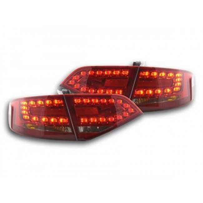 Πίσω Φανάρια LED Audi A4 Sedan 8K Μαύρο Κόκκινο - 2 Τμχ.