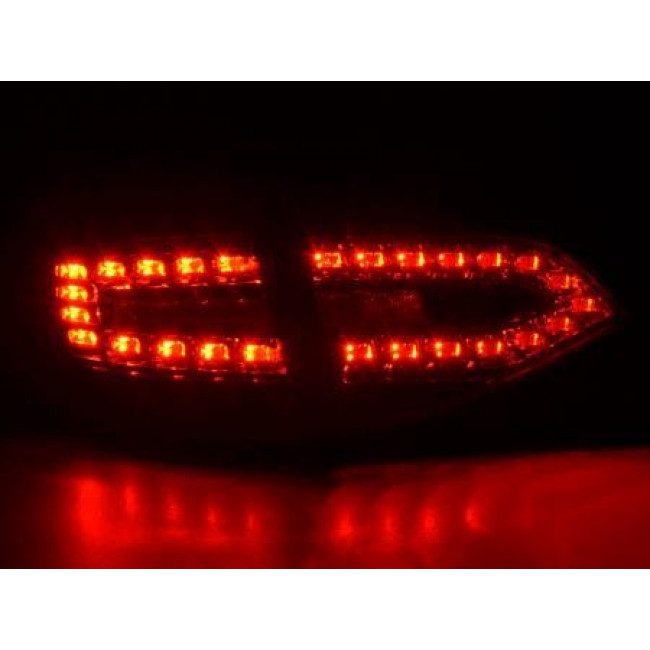 Πίσω Φανάρια LED Audi A4 Sedan 8K Μαύρο Κόκκινο - 2 Τμχ.