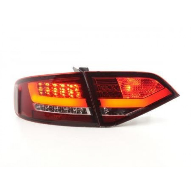 Πίσω Φανάρια LED Audi A4 B8 8K Limo Λευκό Κόκκινο - 2 Τμχ.