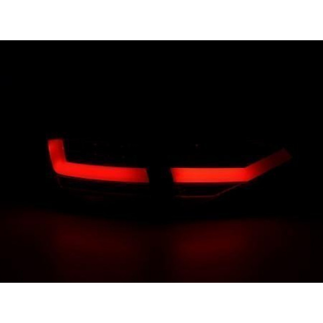 Πίσω Φανάρια LED Audi A4 Sedan B8 (8K) - Μαύρο/  Κόκκινο - 2 Τμχ.