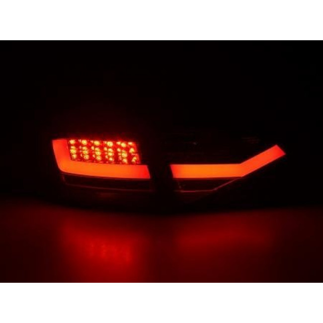 Πίσω Φανάρια LED Audi A4 B8 8K Limo Μαύρο Κόκκινο - 2 Τμχ.