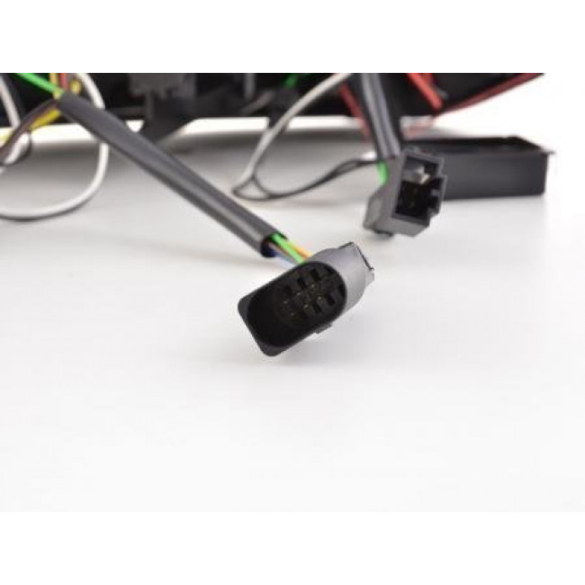 Πίσω Φανάρια LED Audi A5 (8T) Coupe / Sportback - Μαύρο - 2 Τμχ.