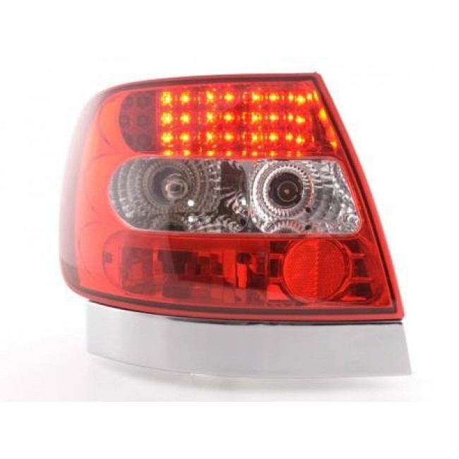Πίσω Φανάρια LED Audi A4 Sedan B5 Λευκό Κόκκινο - 2 Τμχ.