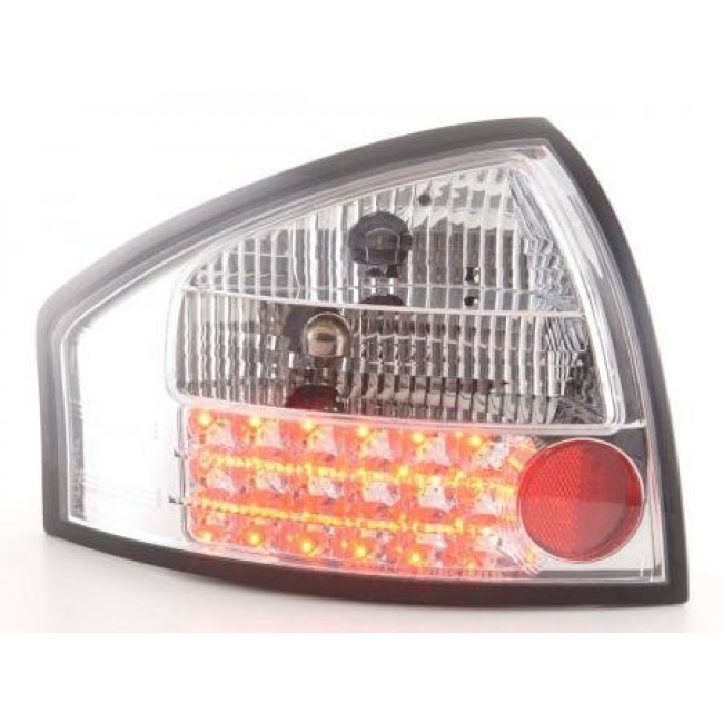 Πίσω Φανάρια LED Audi A6 Sedan 4B Χρώμιο - 2 Τμχ.