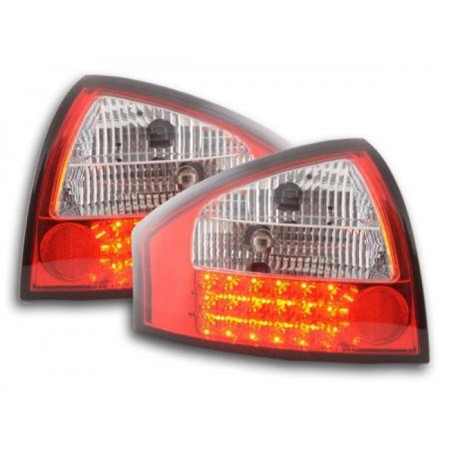 Πίσω Φανάρια LED Audi A6 Sedan 4B Λευκό Κόκκινο - 2 Τμχ.