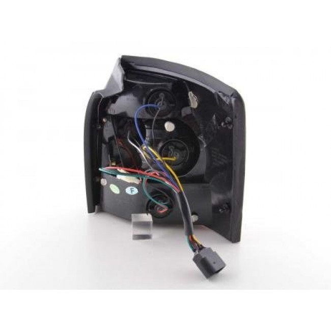 Πίσω Φανάρια LED Audi A4 Avant 8E Μαύρο Κόκκινο - 2 Τμχ.