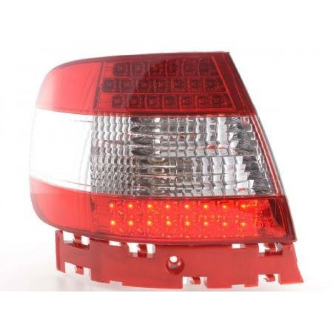 Πίσω Φανάρια LED Audi A4 Sedan B5 Λευκό Κόκκινο - 2 Τμχ.