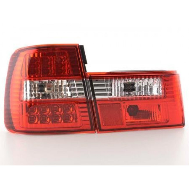 Πίσω Φανάρια LED BMW Σειρά 5 E34 Λευκό Κόκκινο - 2 Τμχ.