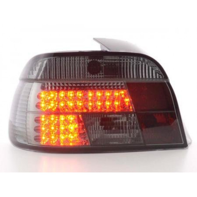 Πίσω Φανάρια LED BMW Σειρά 5 Sedan E39 Μαύρο - 2 Τμχ.