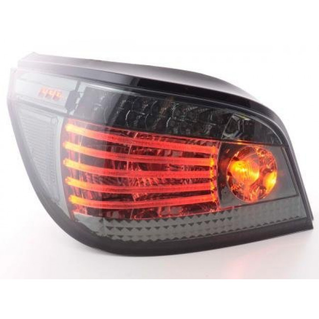 Πίσω Φανάρια LED BMW Σειρά 5 Sedan E60 Μαύρο - 2 Τμχ.