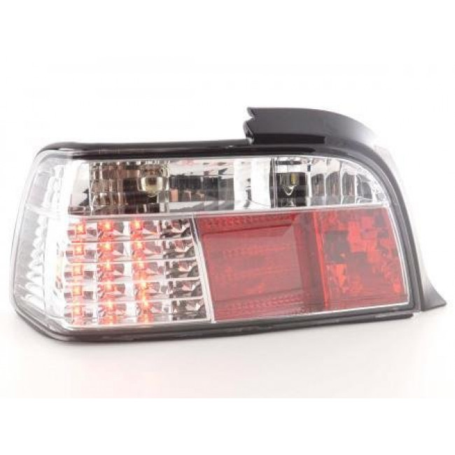 Πίσω Φανάρια LED BMW Σειρά 3 E36 Coupe Χρώμιο - 2 Τμχ.