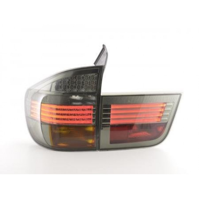 Πίσω Φανάρια LED BMW X5 E70 Μαύρο - 2 Τμχ.