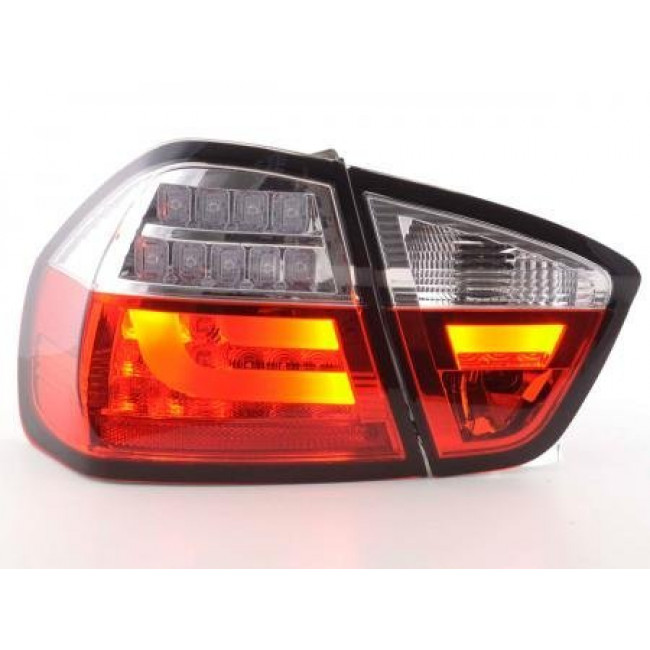 Πίσω Φανάρια LED BMW Σειρά 3 E90 Limo Λευκό Κόκκινο - 2 Τμχ.