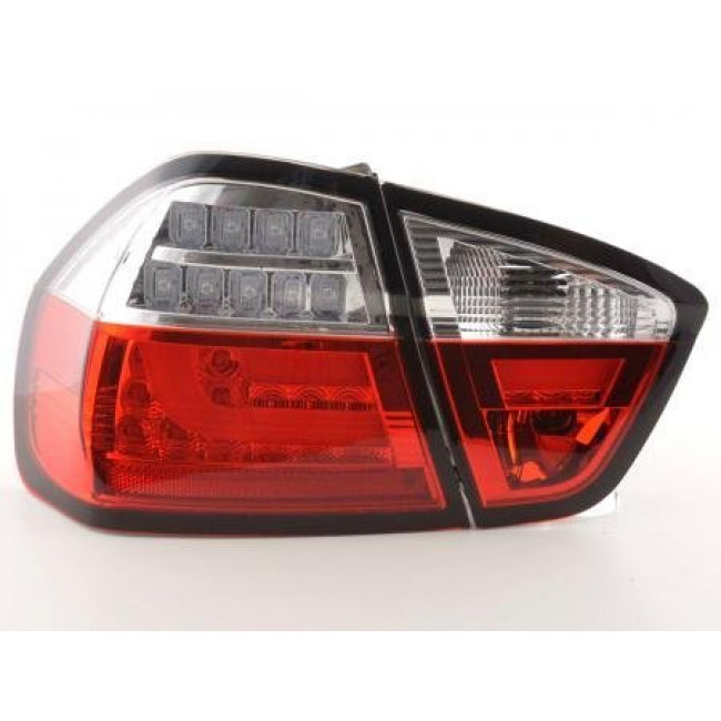 Πίσω Φανάρια LED BMW Σειρά 3 E90 Limo Λευκό Κόκκινο - 2 Τμχ.