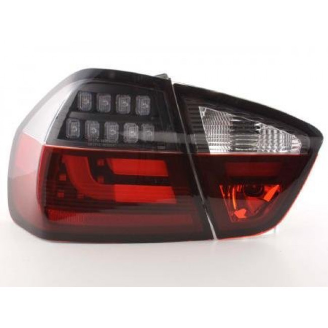 Πίσω Φανάρια LED BMW Σειρά 3 Limo E90 Μαύρο Κόκκινο - 2 Τμχ.