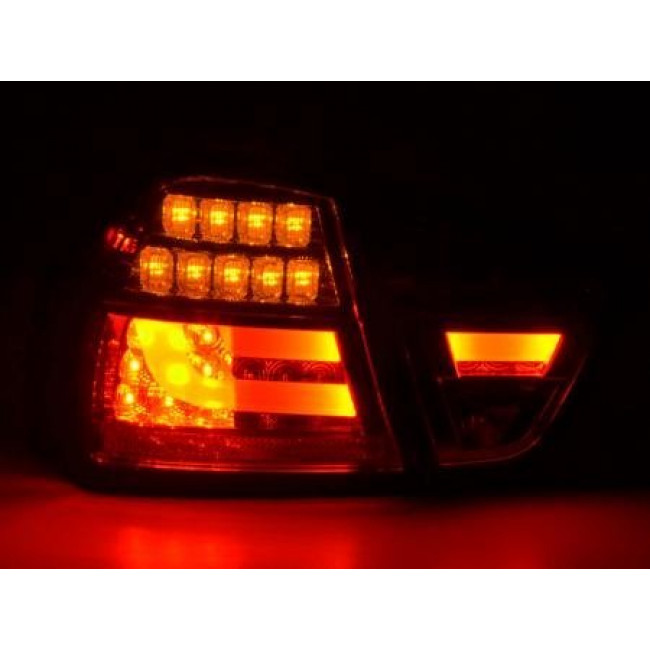 Πίσω Φανάρια LED BMW Σειρά 3 E90 Limo Μαύρο - 2 Τμχ.