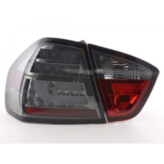 Πίσω Φανάρια LED BMW Σειρά 3 E90 Limo Μαύρο - 2 Τμχ.