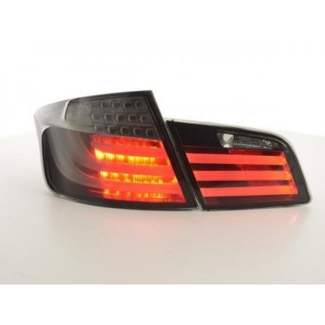 Πίσω Φανάρια LED BMW Σειρά 5 F10 Μαύρο - 2 Τμχ.