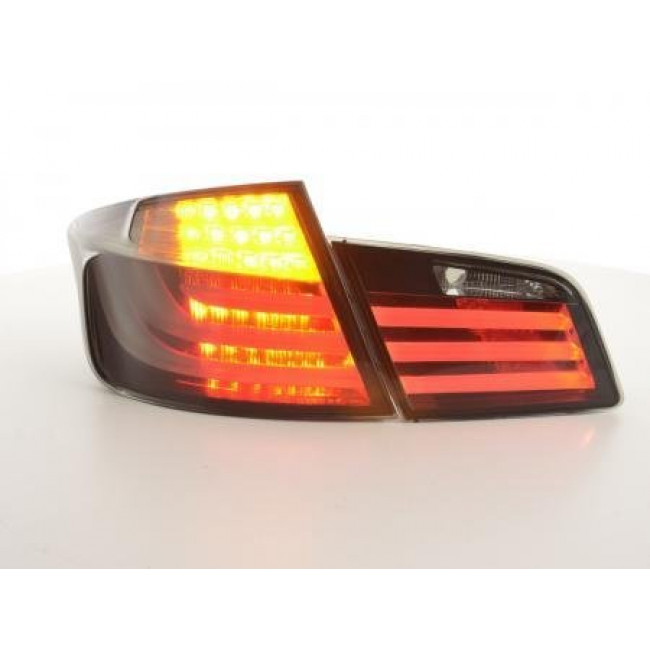 Πίσω Φανάρια LED BMW Σειρά 5 F10 Μαύρο - 2 Τμχ.