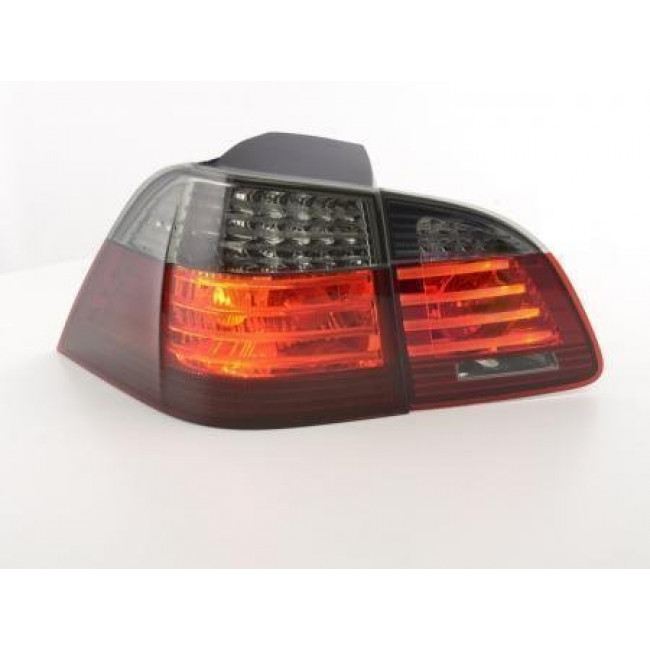 Πίσω Φανάρια LED BMW Σειρά 5 Touring E61 Μαύρο Κόκκινο - 2 Τμχ.