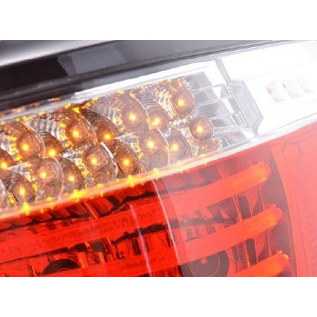 Πίσω Φανάρια LED BMW Σειρά 5 E60 Sedan Λευκό Κόκκινο - 2 Τμχ.