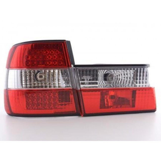 Πίσω Φανάρια LED BMW Σειρά 5 E34 Λευκό Κόκκινο - 2 Τμχ.