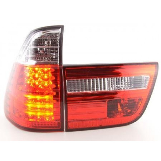 Πίσω Φανάρια LED BMW X5 E53 Λευκό Κόκκινο - 2 Τμχ.