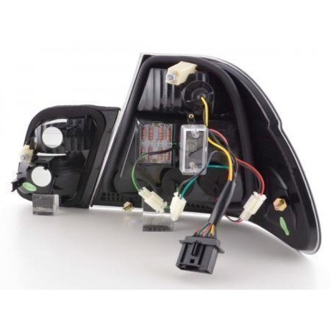 Πίσω Φανάρια LED BMW Σειρά 3 Sedan E46 Μαύρο - 2 Τμχ.