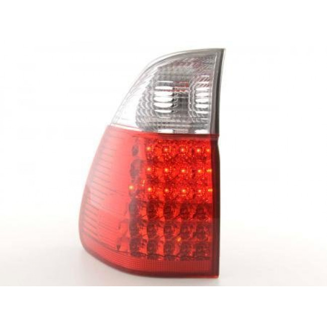 Πίσω Φανάρια LED BMW X5 E53 Λευκό Κόκκινο - 2 Τμχ.