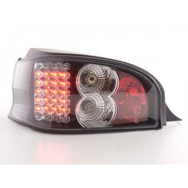 Πίσω Φανάρια LED Citroen Saxo S / SHFX / SKFW Μαύρο - 2 Τμχ.